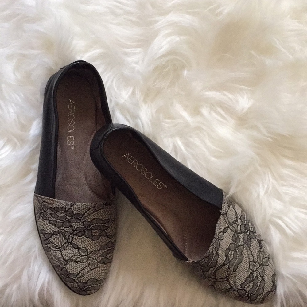 Aerosoles Black LaceTrend Setter